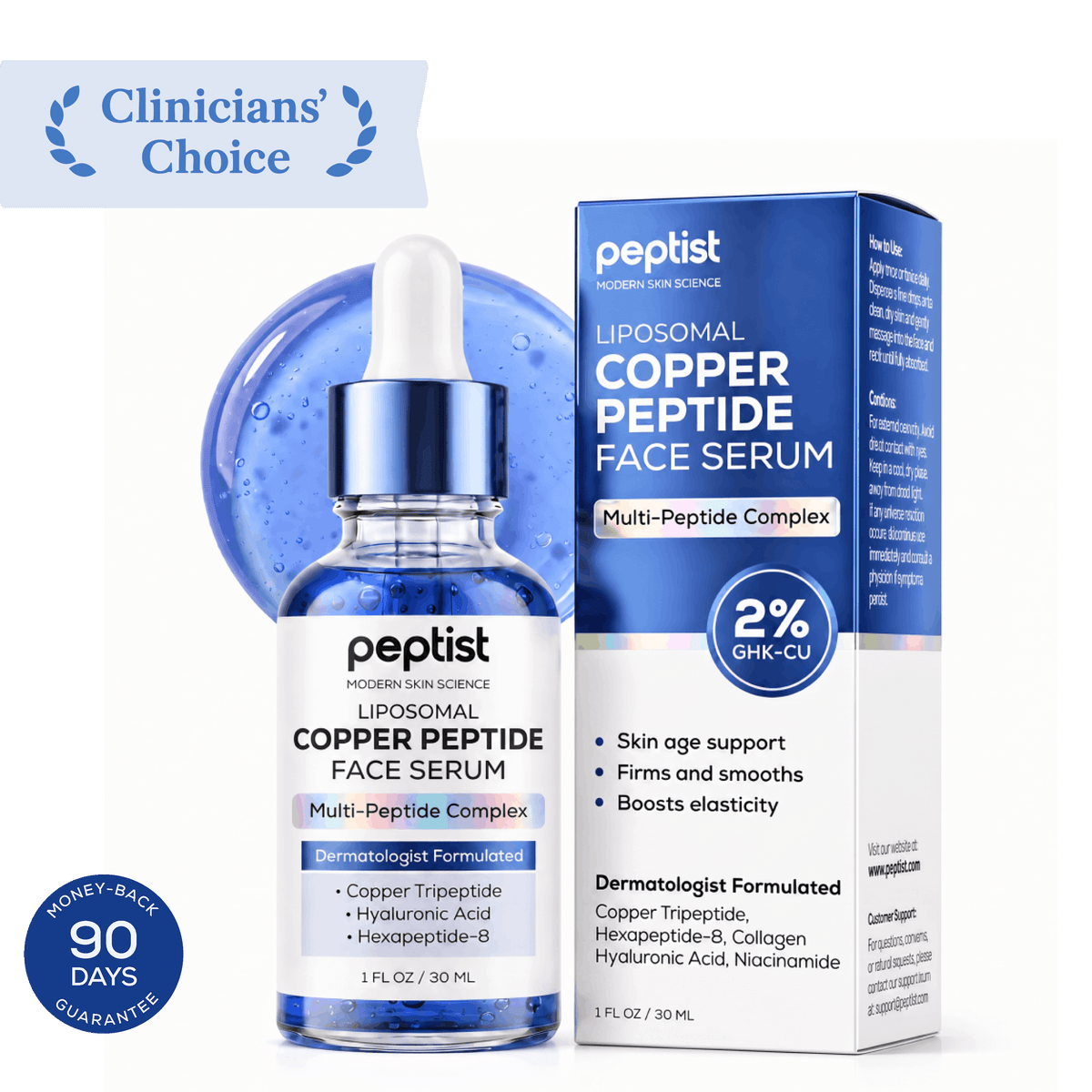 Liposomal Copper Peptide  Face Serum