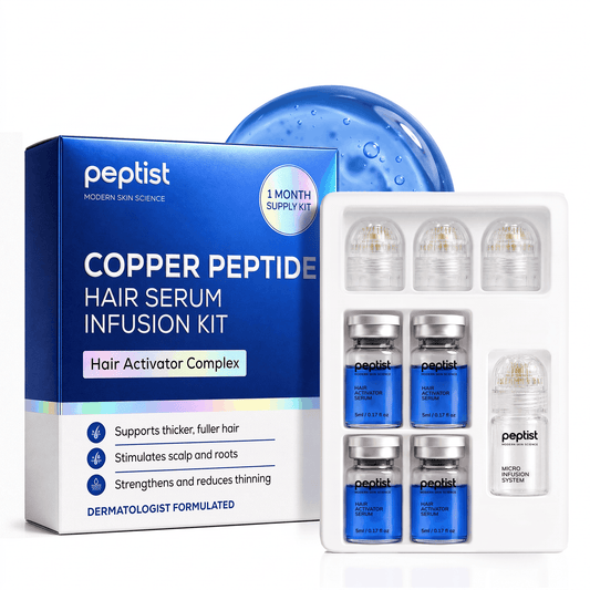 Copper Peptide Hair Serum Infusion Kit