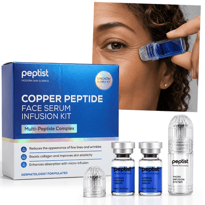 Copper Peptide Face Serum Infusion Kit